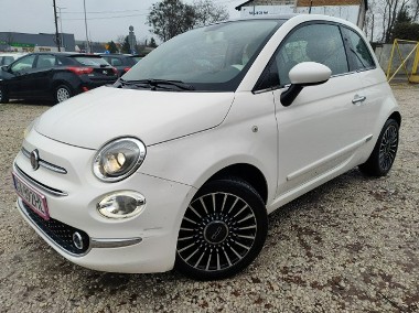 Fiat 500 Klimatronik Szklany Dach Alu Duży Wyświetlacz Oryginał Tempomat-1