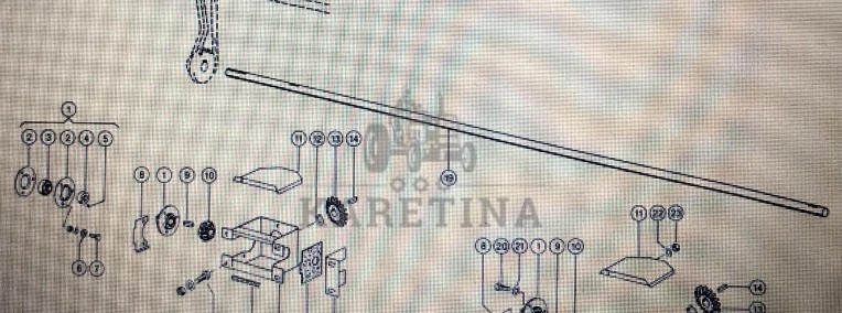 Skrzynia przekładni prawa Claas Mega 370-340 Nr katalogowy 000 543 542 0-1