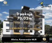 Nowe mieszkanie Gliwice Sikornik, ul. Kormoranów