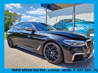 M550i  463 KM , 2018r. F. VAT23% -1