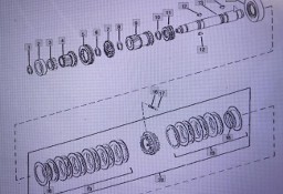 John Deere R78985/bęben synchronizatora/John Deere 4555/4755/4955 Nr części R78985