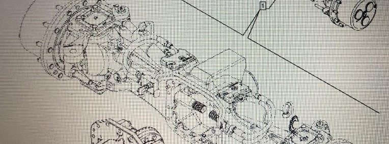 CASE OPTUM 270 PRZEDNIA OŚ-MECHANIZM RÓŻNICOWY/lCZĘŚĆ 47489667/CASE OPTUM 250/270/300-1