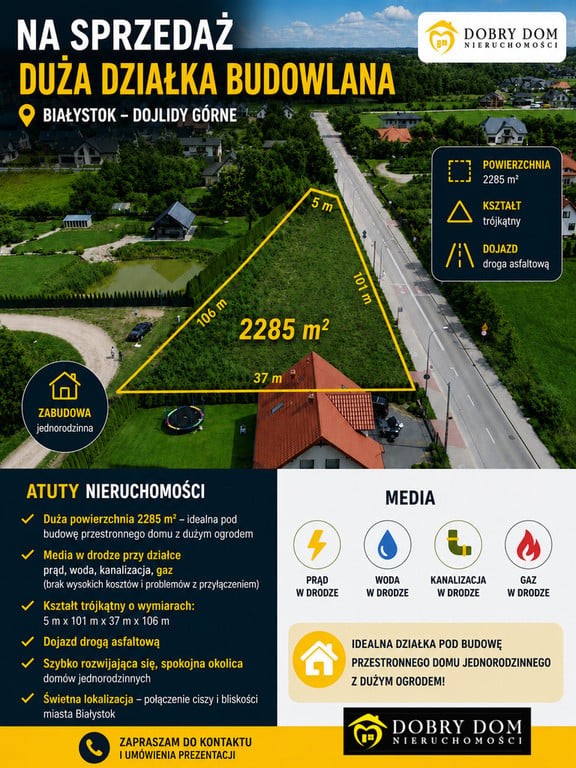 działka lub grunt na sprzedaż