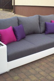 Kanapa-sofa/150 cm szeroka pow spania/sprężyny bonell/pojemnik-2