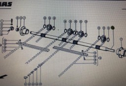 Wałek Przenośnika Pochyłego Do Claas Mega 370-360