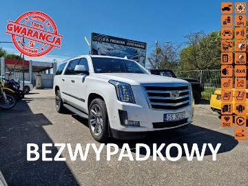 Cadillac Escalade IV 6.2 Benzyna V8 410 KM, 4x4, DVD, 3 Monitory, Full LED, Kamery 360, H