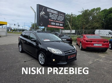 Ford Focus III 1.0 Ecoboost 125 KM, Klimatyzacja, Alufelgi, Isofix, USB, Polskie Me-1