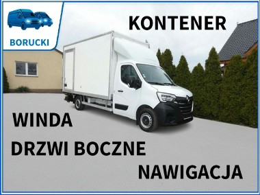 Renault Master kontener + winda drzwi boczne nawigacja-1