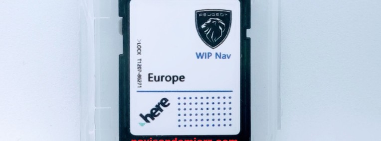 Karta SD Peugeot RNEG - WIP NAV 2023-1