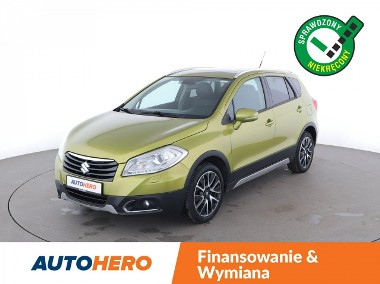 Suzuki SX4 S-Cross 4x4 skóra navi klima auto grzane fotele kamera i czujniki parkowania-1