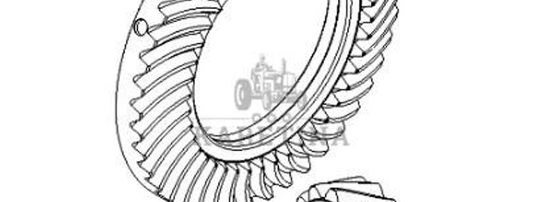 Fendt Vario 1038 1042 1046 1050 GEN 3 Atak Koło Koronowe Wałek Zębaty 530150410530 530150410540-1