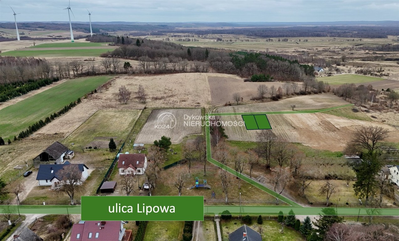 Działka budowlana 1057 m² Wicko - Widok 3