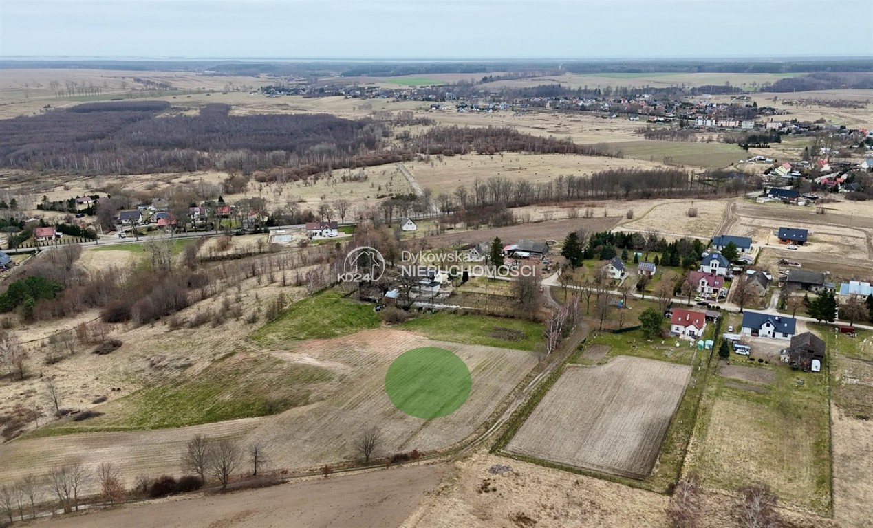 Działka budowlana 1057 m² Wicko - Widok 6