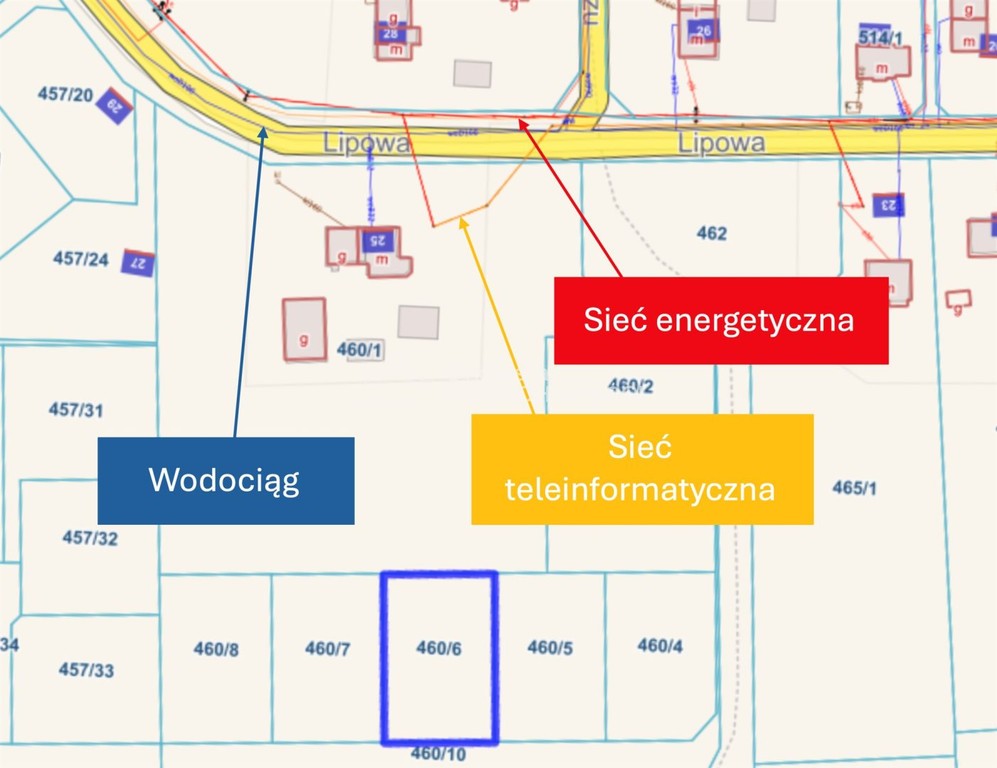 Działka budowlana 1057 m² Wicko - Więcej