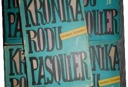 KRONIKA RODU PASQUIER - G.Duhamel, 5 TOMÓW