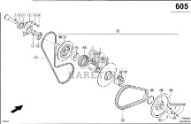Claas Lexion 600 PAKIET ODBIORU NAPĘDU 0007449350 (Dmuchawa-przekładnia regulacyjna)