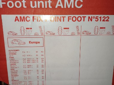 Sprzedam Bagażnik  samochodowy dachowy Mont Blanc Foot unit AMC  Nr 5122-2