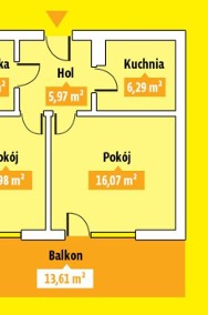 Mieszkanie 44m Idealna lokalizacja UL. ZAPOLSKA-2