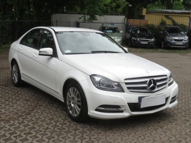 Mercedes-Benz Klasa C W204 , Salon Polska, Serwis ASO, Automat, Xenon, Bi-Xenon,-1