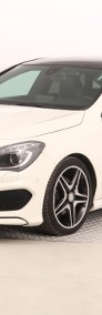 Mercedes-Benz Klasa CLA , Salon Polska, Skóra, Navi, Xenon, Bi-Xenon, Klimatronic,-3