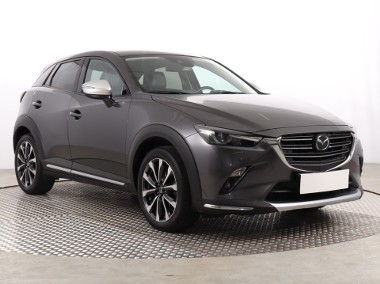 Mazda CX-3 Salon Polska, Serwis ASO, Automat, Skóra, Navi, Klimatronic,-1