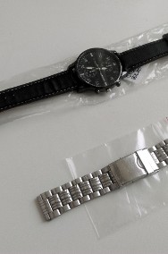 NOWY męski zegarek analogowy MiGEER + Metalowa bransoleta-2