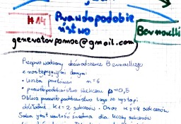 "Prawdopodobieństwo - Bernoulli" - Zestaw 1 rozwiązań. poziom - Studia. 