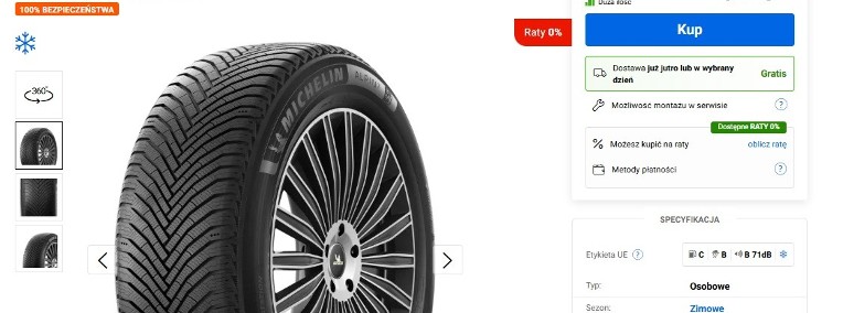 Michelin Alpin 7 215/60 R17 96H (4 szt.)-1