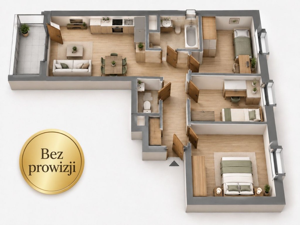 ⭐Promocja | SKM i WKD | Park Szczęśliwicki 10 min⭐