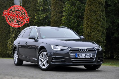 Audi A4 B9 FL 2.0TDI(150KM)*Bi-Xenon*Led*Navi MMI*El.Klapa*Welur*Chrom*F1*Alu17"AS