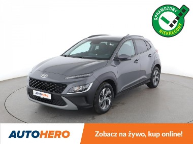 Hyundai Kona Hybryda 141KM Lift Kamera cofania Podgrzewane fotele Książka serwiso-1