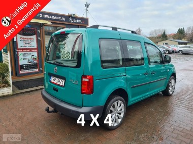 Volkswagen Caddy III / 2.0 tdi / 4 Motion / 4x4 / hak /Zarejestrowany/ Alu /-1