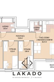 Gotowe Mieszkanie 82m2, 2 łazienki - Rabat-2