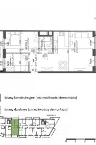 3 pokoje, 2 balkony, od dewelopera, Czuby, Orkana-2