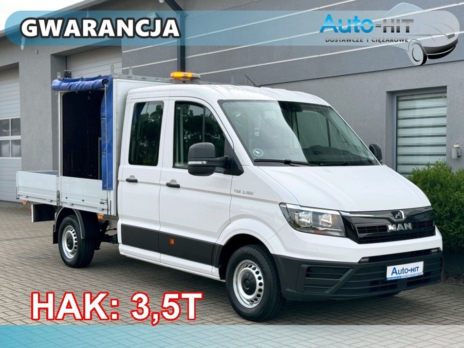 MAN Inny 3.180 Skrzynia Doka 7 miejsc Klima HAK:3,5T 180KM /www.auto-hit.com/