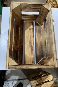 Skrzynka drewniana wykonana ręcznie -3