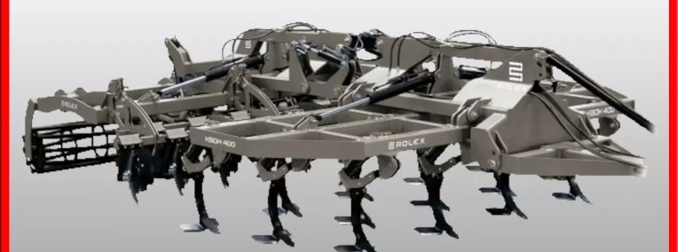 Kultywator bezorkowy hydrauliczny półzawieszany KBOH Rol-Ex-1