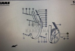 Koło pasowe Claas Mega 370-340 Nr kat. 000 644 125 1 Nr kat. 000 644 125 1