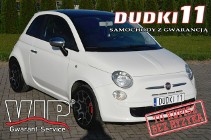 Fiat 500 1.4Benz. DUDKI11 Serwis.Klimatyzacja.El.szyby.Centralka.Pół-Skóry.OK