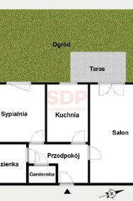 Dwupokojowe mieszkanie z ogrodem na Stabłowicach-2