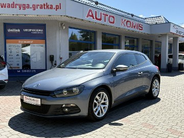 Volkswagen Scirocco III 2.0 140 KM Tempomat, Pół skóry