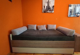 Łóżko Vox modern z materacami drugim łóżkiem dod. szufladą na pościel