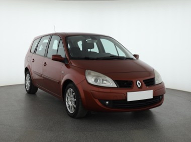 Renault Grand Scenic II , Salon Polska, Serwis ASO, GAZ, 7 miejsc, Klima, Parktronic,-1