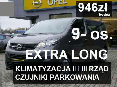 Opel Vivaro III KOMBI EXTRA LONG 120km L2 Klima II i III rz. Czujniki- rata 946 zł-1