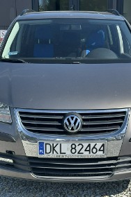 Volkswagen Touran I 1.9 TDi 105KM 2007r. sprawna klima, tempomat, 7os. hak, ważne opłaty-2