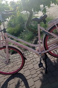 Rower miejski Gazelle Miss Grace pudrowy róż-2
