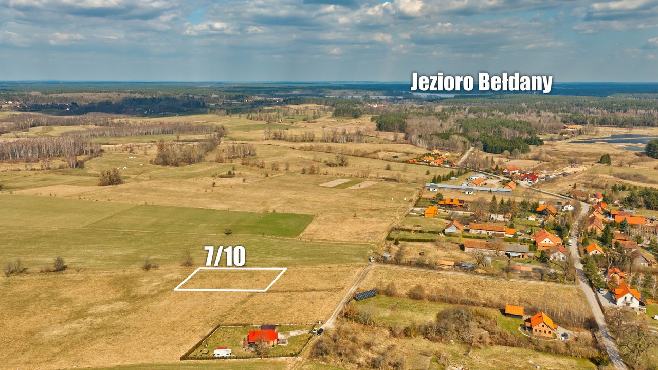 Działka z warunkami zabudowy – Wólka, Mazury, piski