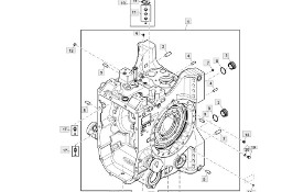 John Deere 6230 6250 - obudowa dyferencjału mechanizmu róźnicowego AL224091