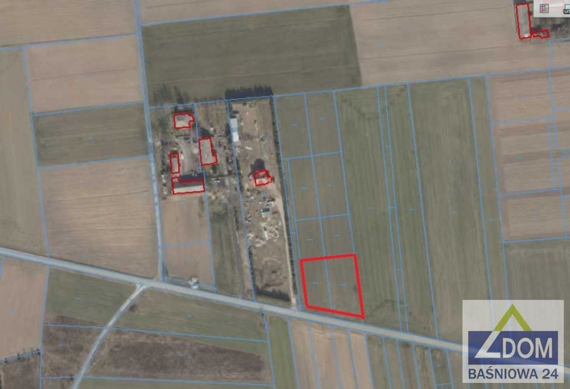 Rudka Kozłowiecka - działki bud. I linia zabudowy - Widok 2