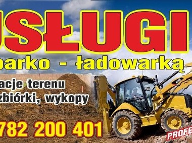Roboty Ziemne Koparko Ładowarka Cat, Jcb, Case -ŚLĄSK ,Tarnowskie Góry-1